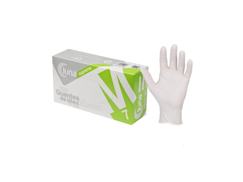 Luvas Latex Com Pó (100) Luvas Latex Com Pó (100)